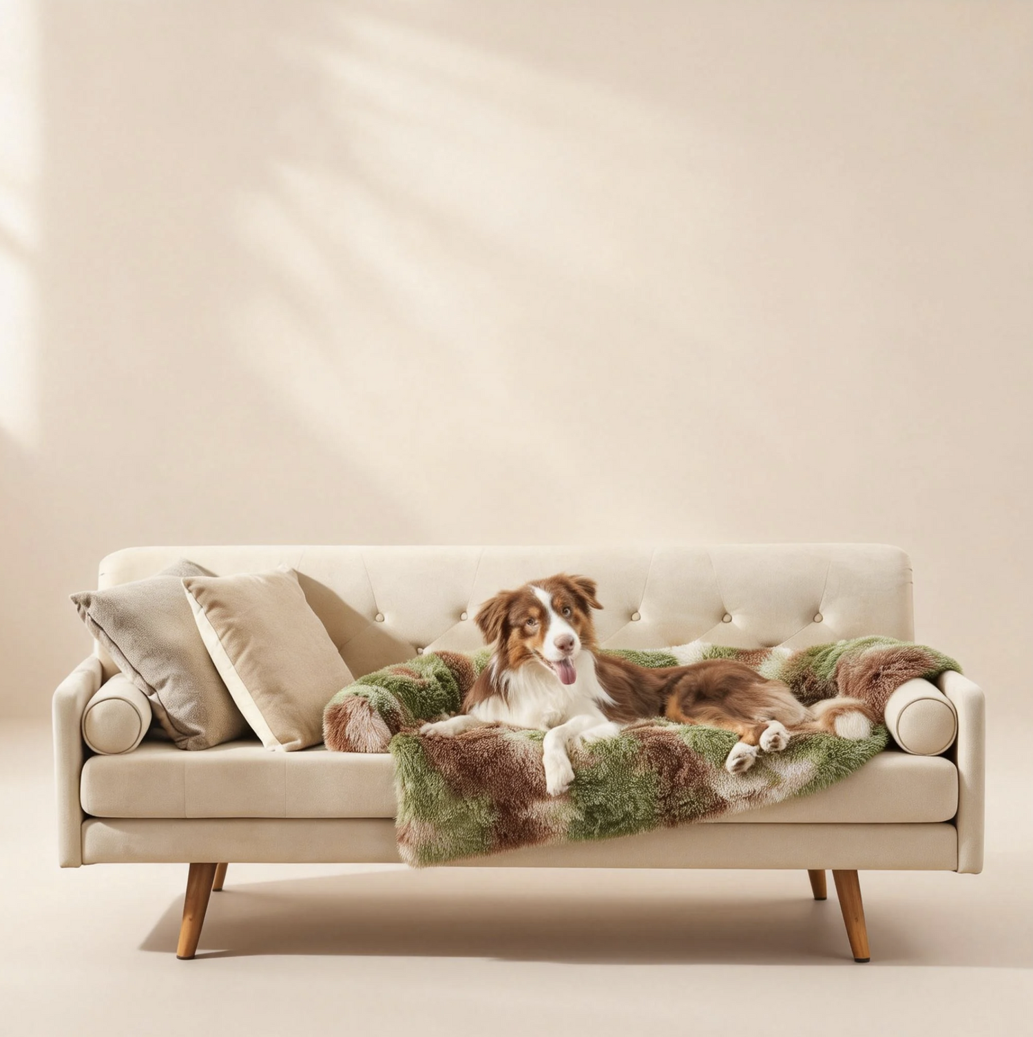 Fluffy Couch Cover Sofa Bed